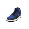Jordan Air Jordan 1 Mid Cow Leather, Leather Comfortable Lightweight Cushioning Mid top Children's Basketball Shoes 554725-412