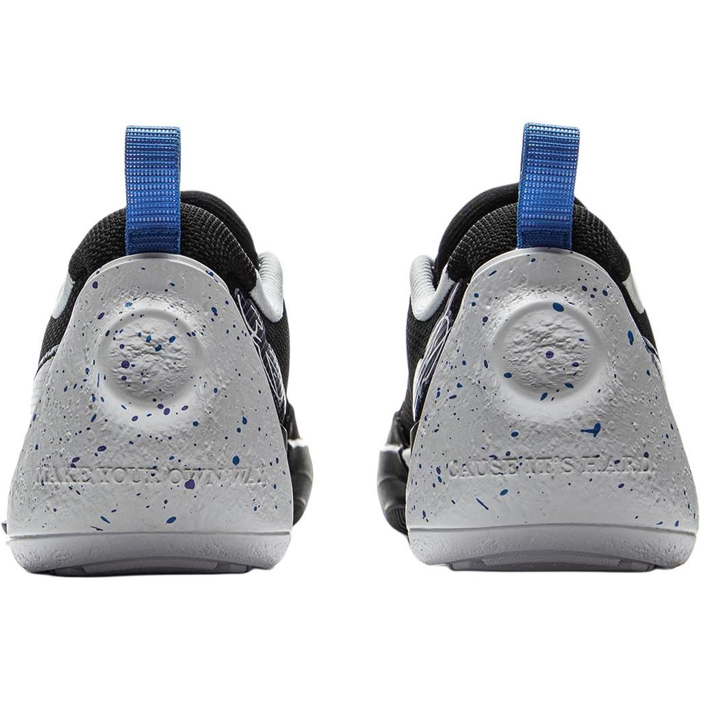 Li Ning Wade All City 13 Удобные Мягкие Нескользящие Износостойкие Поддерживающие Низкие Баскетбольные Кроссовки Детские баскетбольные кроссовки Черный YKBV010-1