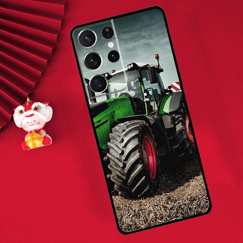 Tractor Truck Case For Samsung Galaxy S25 S26 Ultra S21 S22 S20 S23 S24 Ultra Plus S10 S25 FE Cover Funda