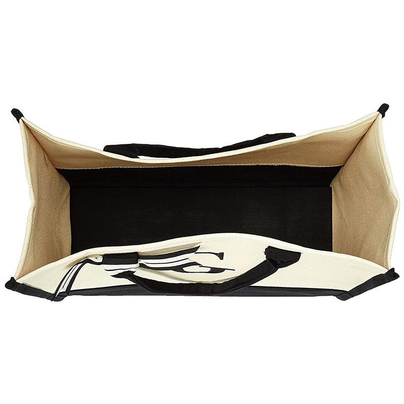 Большая вместительная сумка-тоут, модная холщовая сумка с буквами и цветами, портативная пляжная сумка для покупок, повседневная пляжная сумка