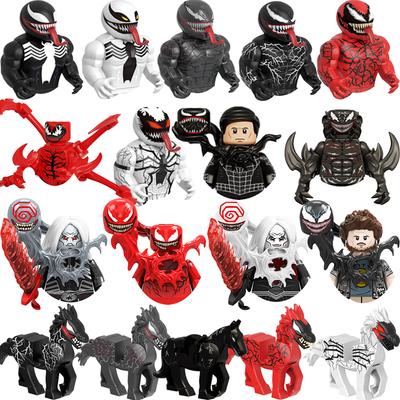 Marvel Legends Карнаж Веном Блоки Кирпичики Анти-Веном Эдди Брок Для Игрушек Подарков Фигурки Экшн Строительные Блоки Для Детей