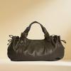 Popular Luxury Drawstring Tote Bag for Women Pleated Design Armpit Handheld Shoulder Bag Daily Casual Handbag
