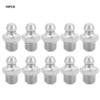 10PCS Metal Replacement Grease Tip Nozzle Fitting Nipple Grease Gun Lubrication Accessories