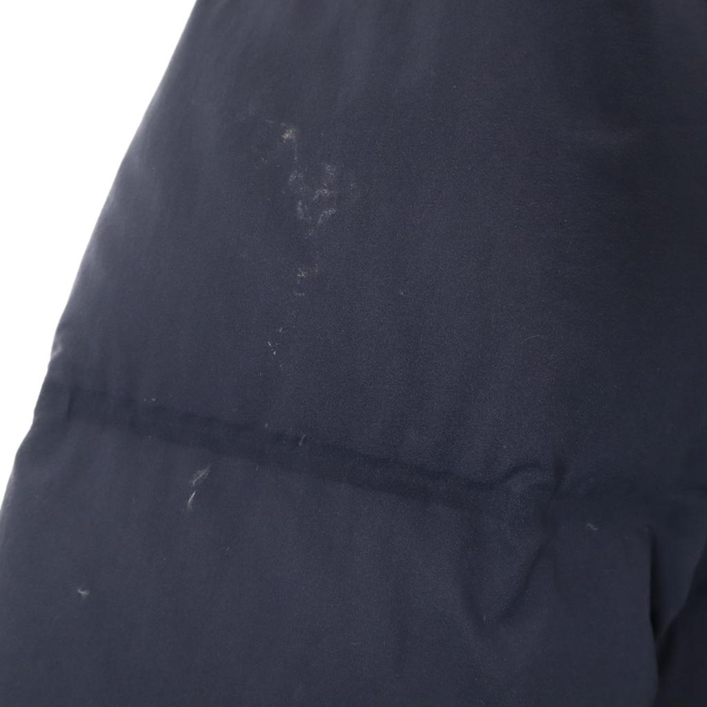 Uniqlo Бесшовная пуховая парка XL Темно-синяя Мужская Б/У