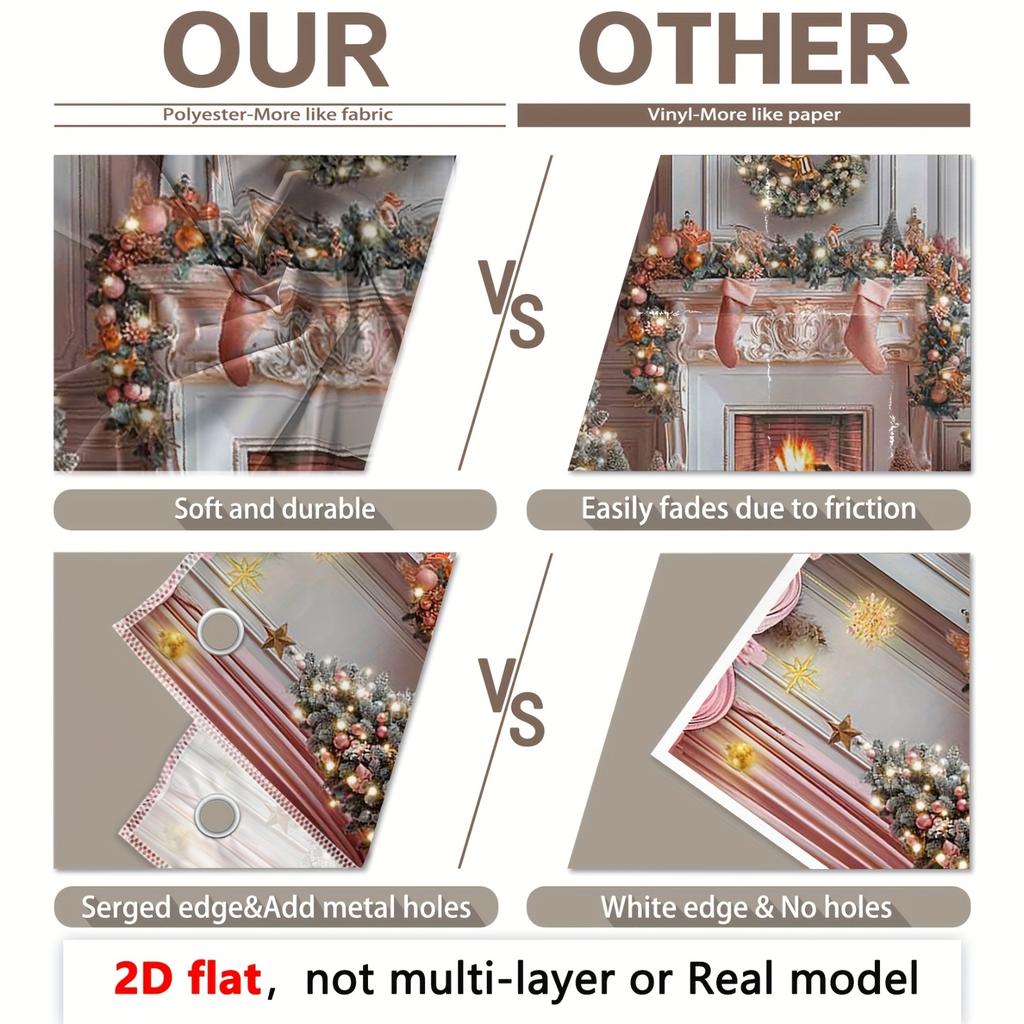 Рождественский венок розовые носки фон рождественское украшение фон зимний фон украшения для фотостудии фотобудки рождественской вечеринки