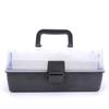 3-layer Portable Folding Fishing Tackle Box Large Capacity Lure Storage Box Organizer Fishing
