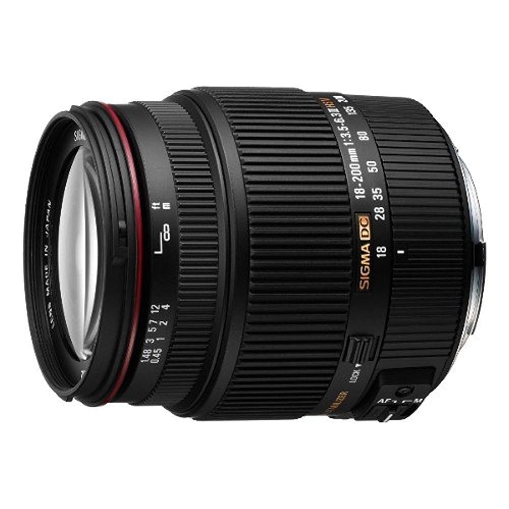 SIGMA 18-200mm F3.5-6.3IIDC HSM High-Magnification Zoom Lens for Sony APS-C Cameras
