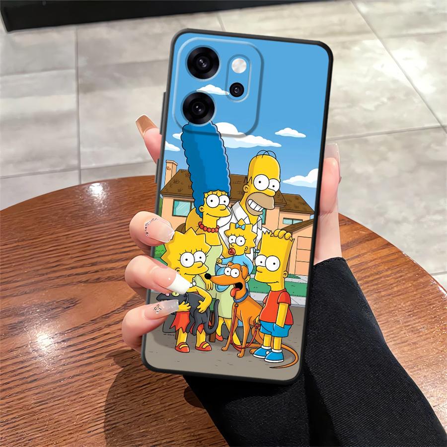 Чехол для Oppo A83 A76 F9 F11 F29 A74 A78 A84 A98 A96 A93 Reno 4F 5 6 7 8 10 11 14 Чехол для телефона Мультяшный С-Симпсоны