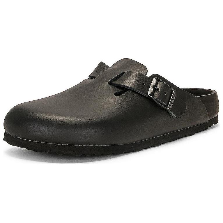 Birkenstock Нескользящие закрытые тапочки унисекс Черные 1023744