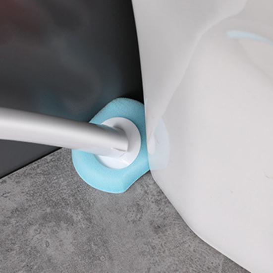 1 шт. Набор туалетных щеток Одноразовая Безударная Пластиковая Бытовая Чистящая Щетка