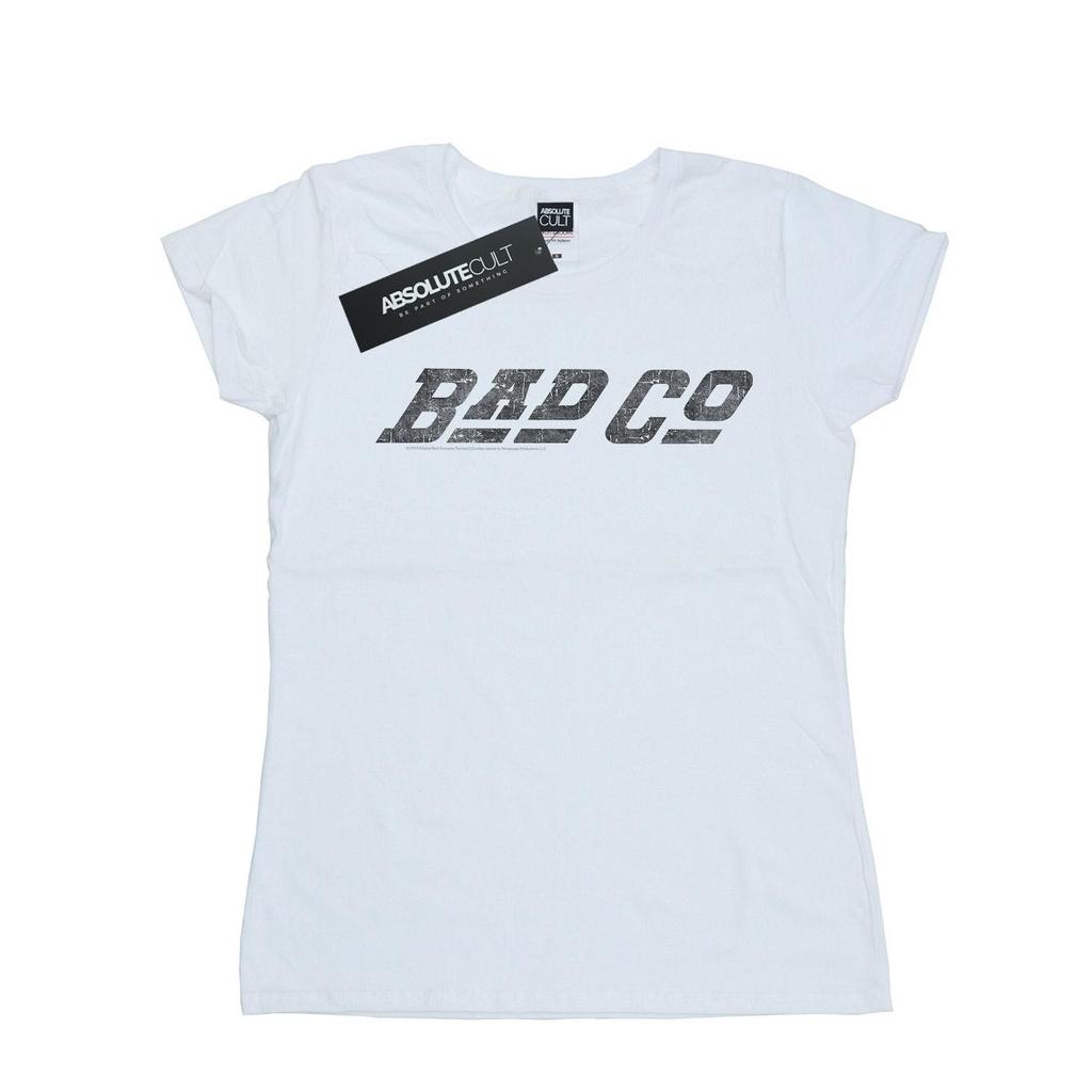 Bad Company Womens/Ladies Straight Logo Cotton T-Shirt