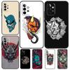Японская маска демона Они Ханья для Samsung Galaxy A54 A34 A24 A14 A73 A53 A33 A23 A13 A52 A32 A22 A12 A51 A71 Чехол