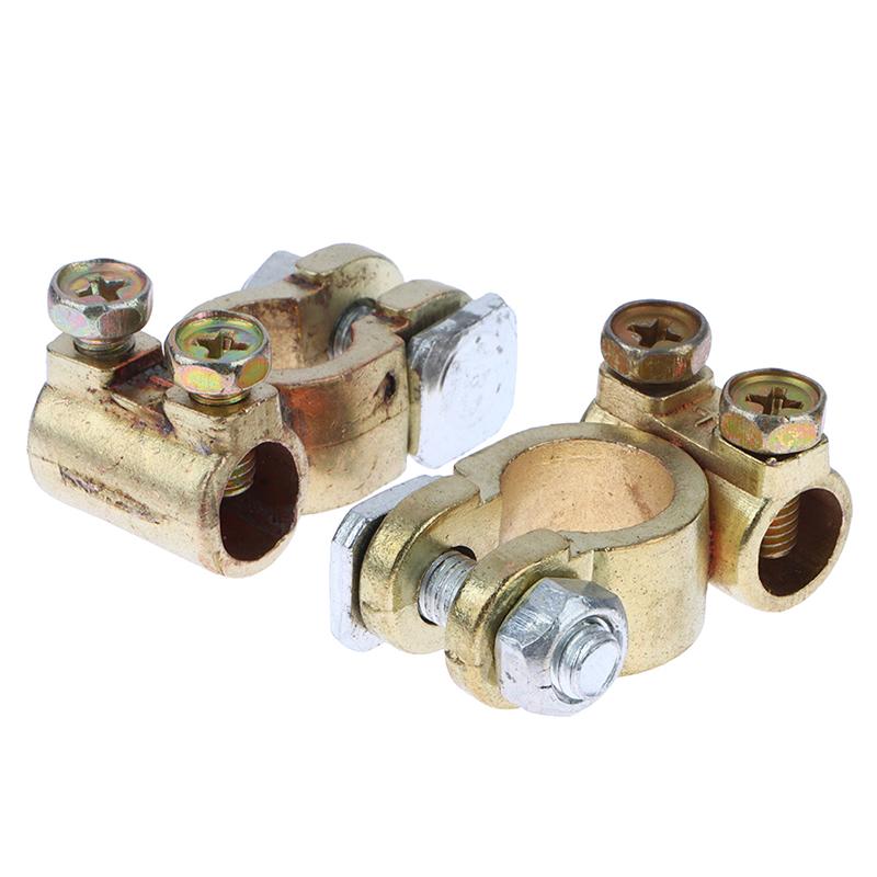 1 пара клемм аккумуляторной батареи, разъемы, зажимы, автомобильный быстроразъемный аккумуляторный разъем