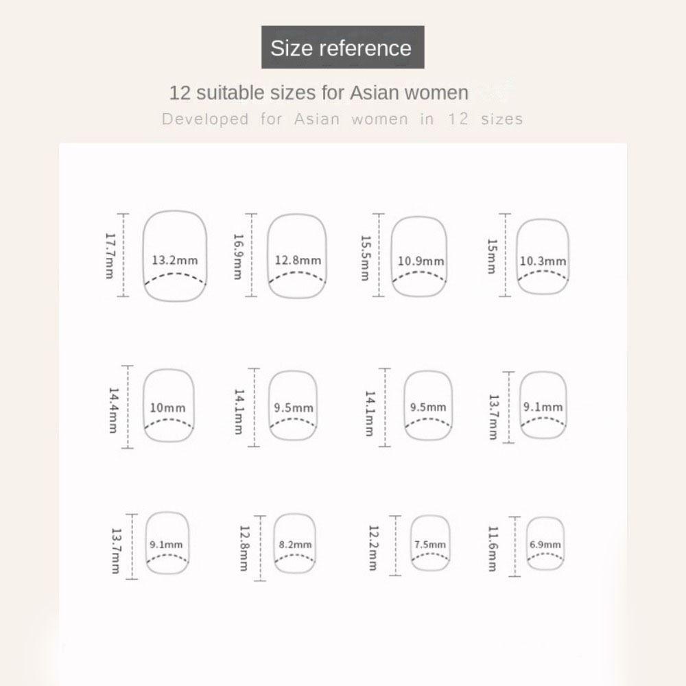 Love False Nails French Nail Tips Fashion Fake Nails  for Salon