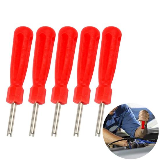 5 шт. пластиковая ручка автомобильный клапан сердечника для удаления одной головки инструменты для ремонта шин