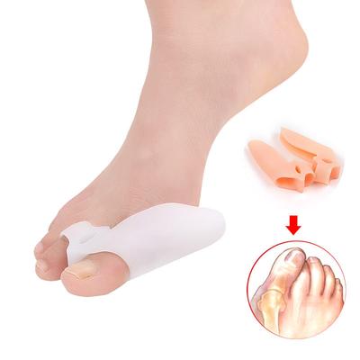 Ортез Hallux Valgus, Двойное кольцо, Ежедневный SEBS, Защитный чехол для стопы для ухода за пальцами, Ортез для репозиции стопы и разделения пальцев