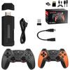 Игровая консоль X2 Ultra Retro Game Console Stick 4K - 3D Игры 2,4G Беспроводные контроллеры HD Выход с картой TF 256 ГБ 58000+ Классических игр Plug and Play Видеоигра
