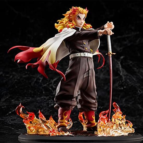 Jump Demon Slayer: Kimetsu No Yaiba the Movie: Mugen Train Rengoku Kyojuro 18 Scale Figure