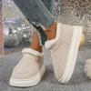Женская обувь 2024 зимние теплые женские ботинки утолщенные плюшевые женские зимние ботинки удобные нескользящие ботильоны для отдыха на открытом воздухе