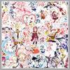 Наклейки Graffiti Puella Magi Madoka Magica - 50 Листов для Телефонов, Чемоданов, Блокнотов, Аниме Декор