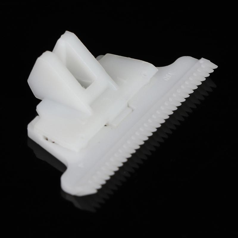 Керамический нож-резак с зажимом, беспроводная машинка для стрижки волос с 2 отверстиями, подходит для машинки для стрижки волос, триммера для бороды