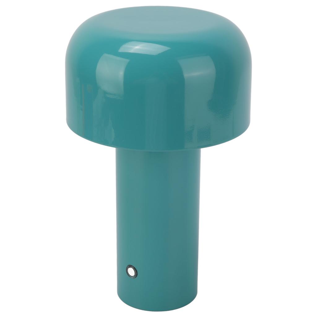 USB Грибной светильник Современный простой Синий гриб Перезаряжаемая USB настольная лампа Маленький ночник для бара