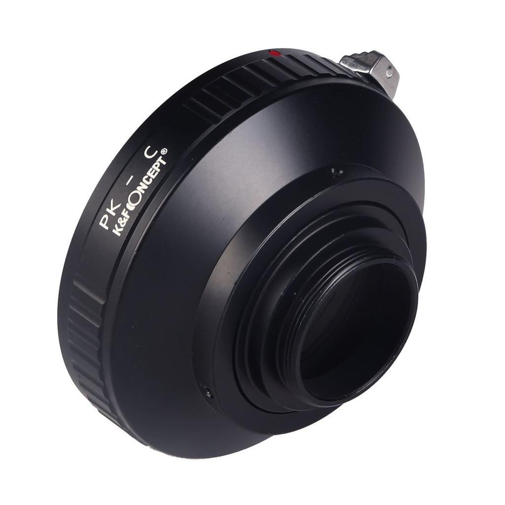 Адаптер крепления объектива Concept K Mount для объектива C Mount K&F KF-PKC (Конвертер Pentax)