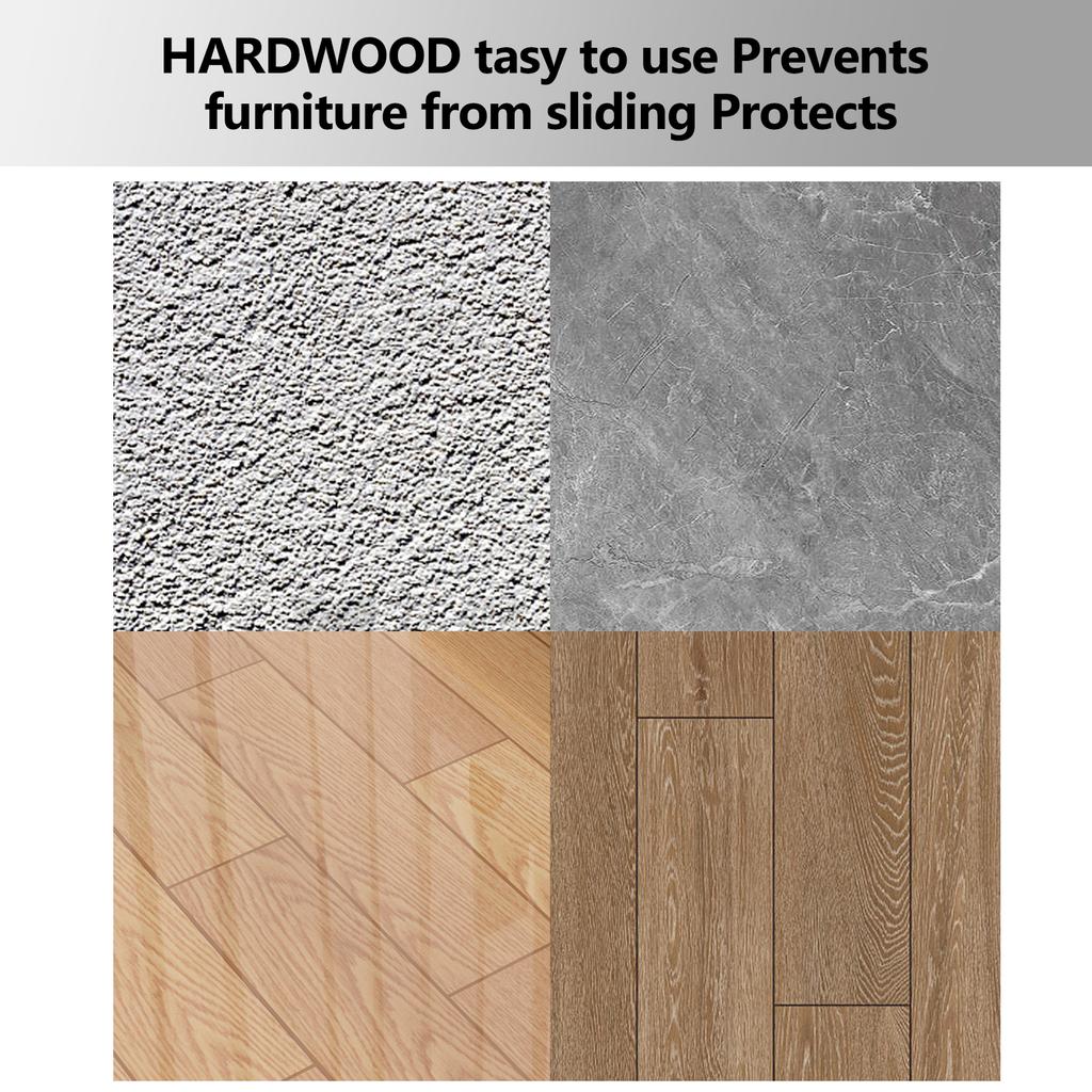 Круглая Нескользящая Подушка для Кресла-Реклайнера, Подушка для Вращающегося Кресла с Захватами, Защита для Пола, Стопоры для Скольжения Реклайнера для Предотвращения Скольжения