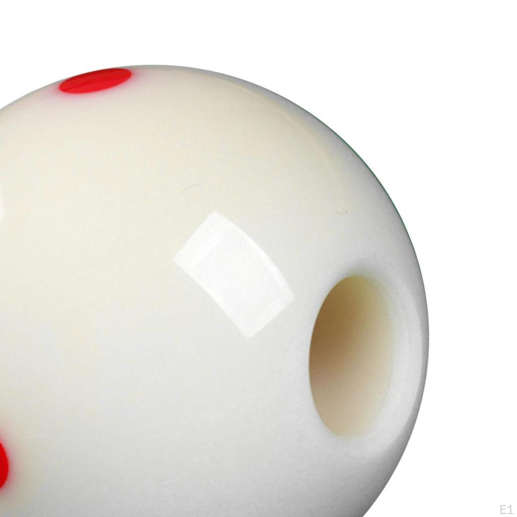 Биток для тренировок по бильярду, мяч для пула с отверстием