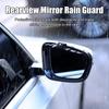 Козырьки от дождя для боковых зеркал, накладки на зеркала заднего вида с декором в виде самолета, клейкая защита кромки зеркала заднего вида D7X6