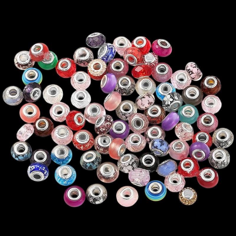 1 Bag with 10 Pcs Bulk Custom Pink Alloy Charms for Children's Jewelry-Gift Idea