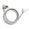 Угловой Шнур Питания 45° SVT 16AWG/3C 1.52м Белый с Трехштырьковой Вилкой Американского Стандарта Высокой Мощности