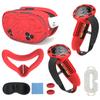 7 In 1 Accessories Meta Oculus Quest 3s 3 S VR Headset Cover Controller Grips Hand Strap Face Pad Silicone Facial Interface Lens