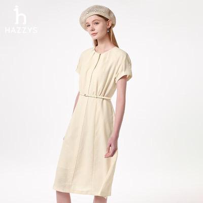 HAZZYS Женское платье А-силуэта однотонное PHIZ