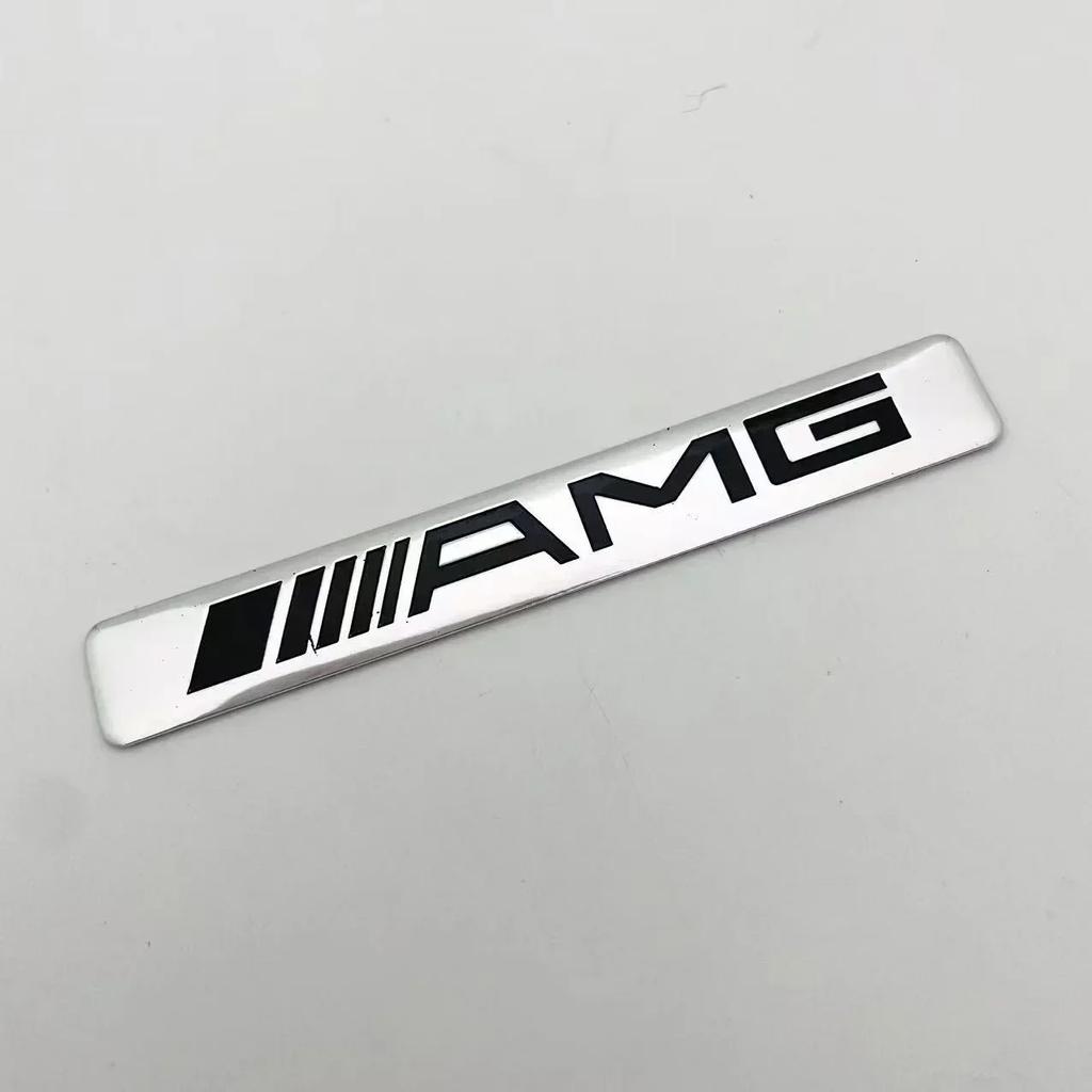 Aluminum Car Badge Rear Letter Emblem Trunk Accessories For Mercedes Benz AMG Brabus Maybach C E S GLE CLC Class W204 W203 W205 AY1