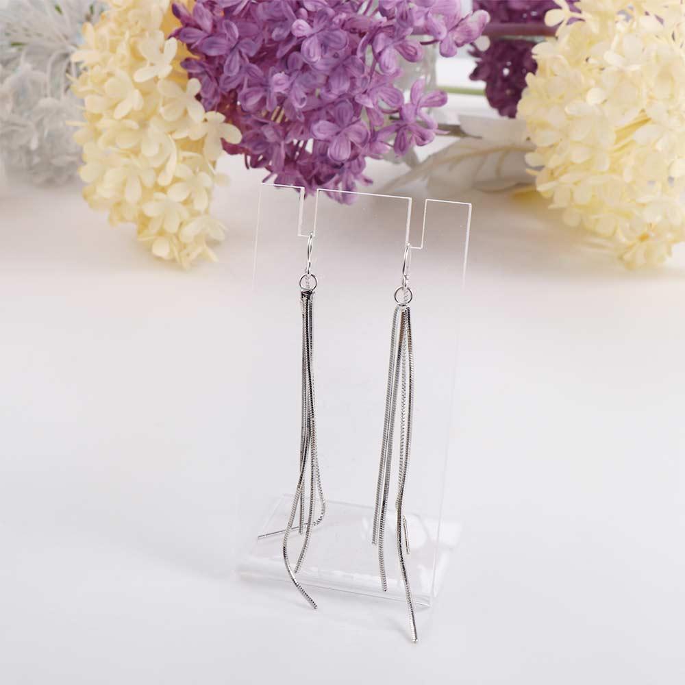 Acrylic For Girls Women Jewelry Holder Jewelry Organizer Ornaments Transparent Earring Display Rack