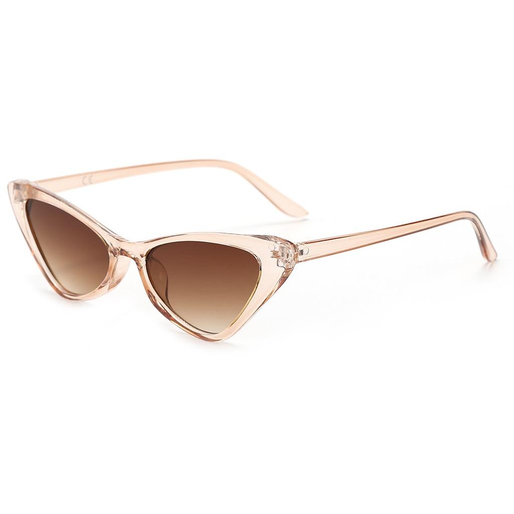 Vintage Cat Eye Small Frame Sunglasses Unisex Uv400 Protection Pc Fashion Eyewear For Daily Fishing Outdoor Activities