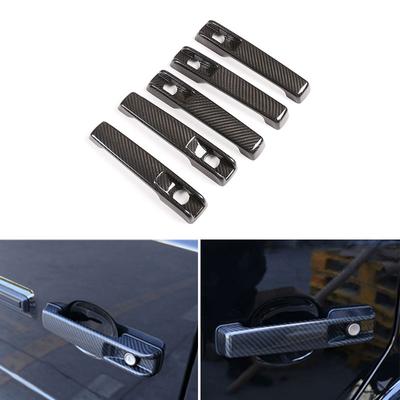 Автомобильный Стайлинг, текстура из углеродного волокна, накладка на внешнюю дверную ручку для Mercedes Benz G Class W463 W464 G65 G55 G63 G500