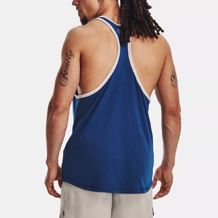 Under Armour Мужской топ Johnson Illusion Blue 1376942-471