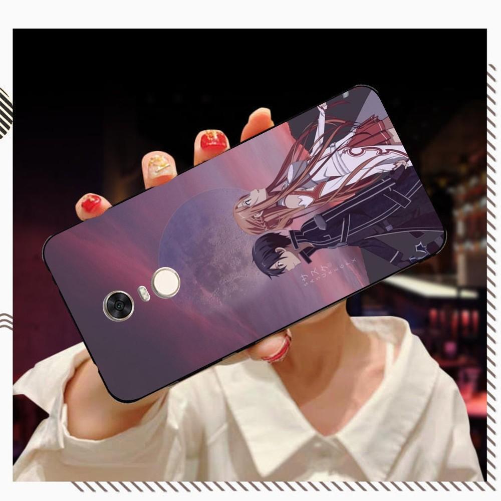 Sword Art Online Phone Case For Redmi 5 6 7 8 9 10 Plus Pro 6 7 8 9 A GO K20 K30 K40 Pro Plus F3 Fundas