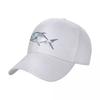 Permit fish illustration Baseball Cap western Hat Military Tactical Cap Sunscreen Wild Ball Hat Caps WomenMen's