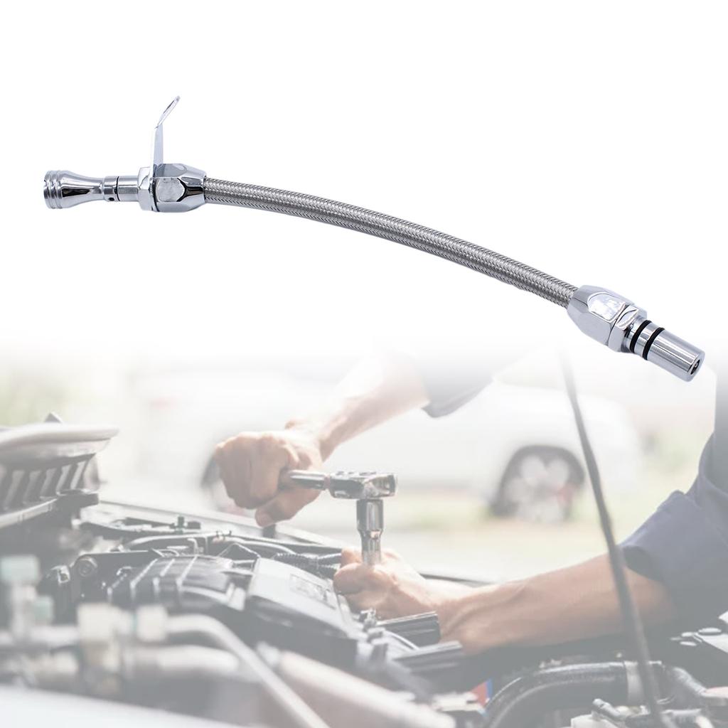 Прочный щуп для измерения уровня масла трансмиссии, нержавеющая оплетка, гибкий щуп для измерения уровня масла, легкая коррозионная стойкость для GM 700R4