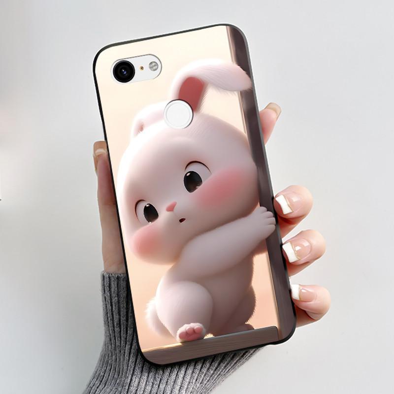 Милый Чехол Для Google Pixel 3/Pixel 3XL Печатный Корпус Funda Для Google Pixel 3A XL Coque Защитная Крышка Мягкий Силиконовый Кейс