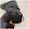 2025 New Solid Color Temperament Handbag Large-capacity Women's Bag Niche Casual One-shoulder Real High-end Messenger Bag