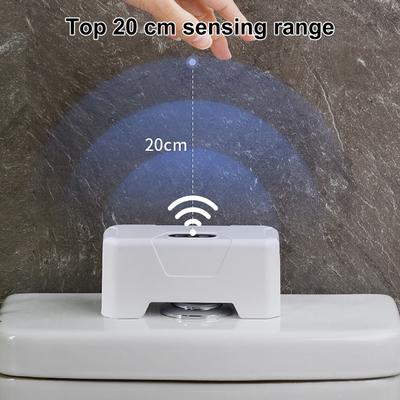 Комплект сенсорного смыва для туалета Hands-Free 0.25S Индукционный переключатель смыва Умный смыв для туалета