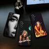 Чехол для телефона Dua M-Lipas Singer для Samsung Galaxy A73, A21s, A22, A31, A52, A53, A71, A41, Мягкий черный корпус
