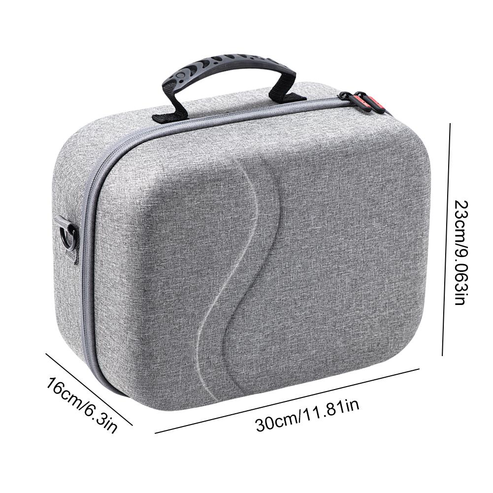 Hard Carrying Case Waterproof Gaming Headset Storage Bag with Shoulder Strap Travel Shoulder Bag for Meta Quest 3 VR Headset