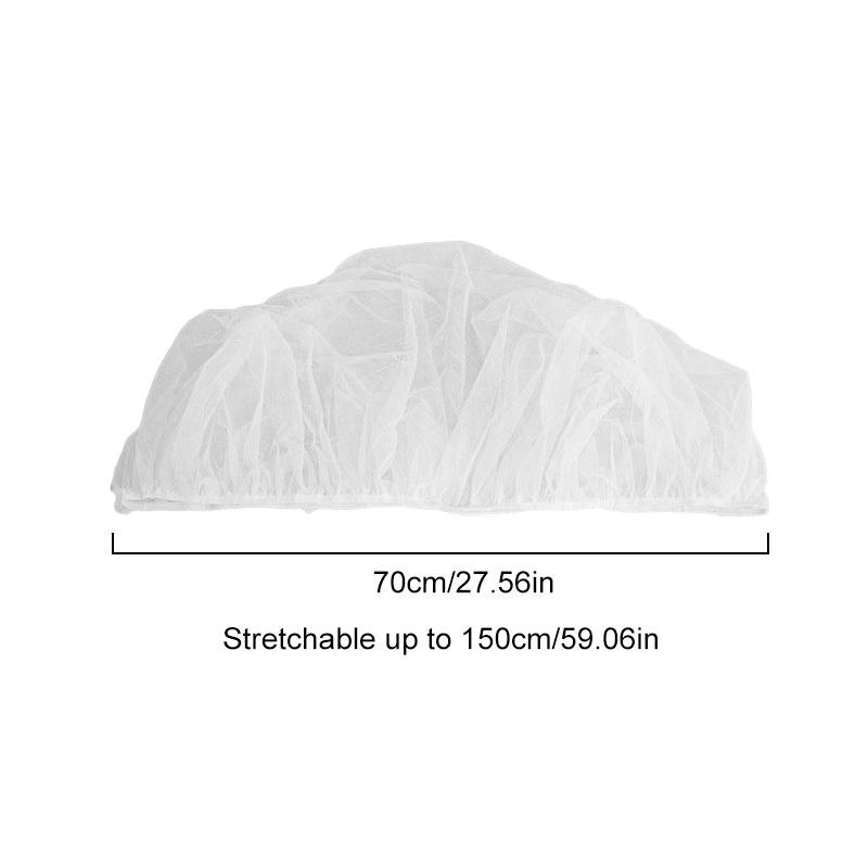 1 шт. Чехол для детской коляски, москитная сетка большого размера, сетка от комаров, защита от мух, полное покрытие для детской коляски, защита от пыли