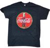 Черная футболка Coca Cola винтажный принт мужская Унисекс Футболка