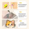 New Self-adhesive Cat Scratcher with Random Pendant Irregular-shaped Felt Scratching Mat Wall-mounted Cat Crawler Stickers
